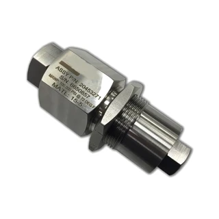 Муфта 3/8"-3/8" зажимная с креплением