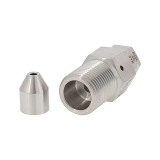 Адаптер 3/8" Male x 1/4" Female со сменным конусом
