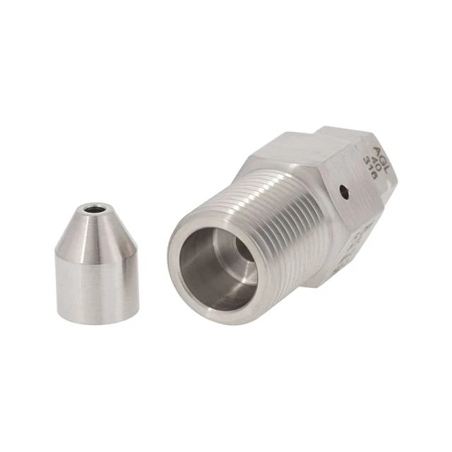 Адаптер 3/8" Male x 1/4" Female со сменным конусом